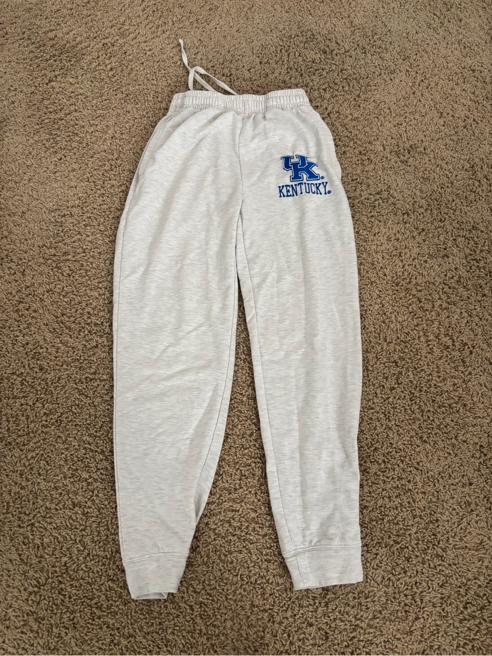 University of Kentucky Light Gray Jogger Sweatpants